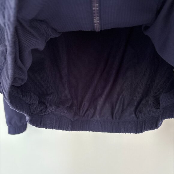 Scotch & Soda Seersucker Full Zip Jacket Navy Blue Men's Size S - Picture 7 of 12